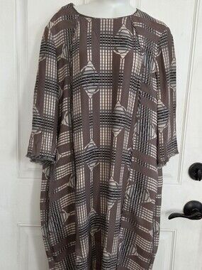 burning torch silk dress Burning Torch Silk Art Deco Shift Dress